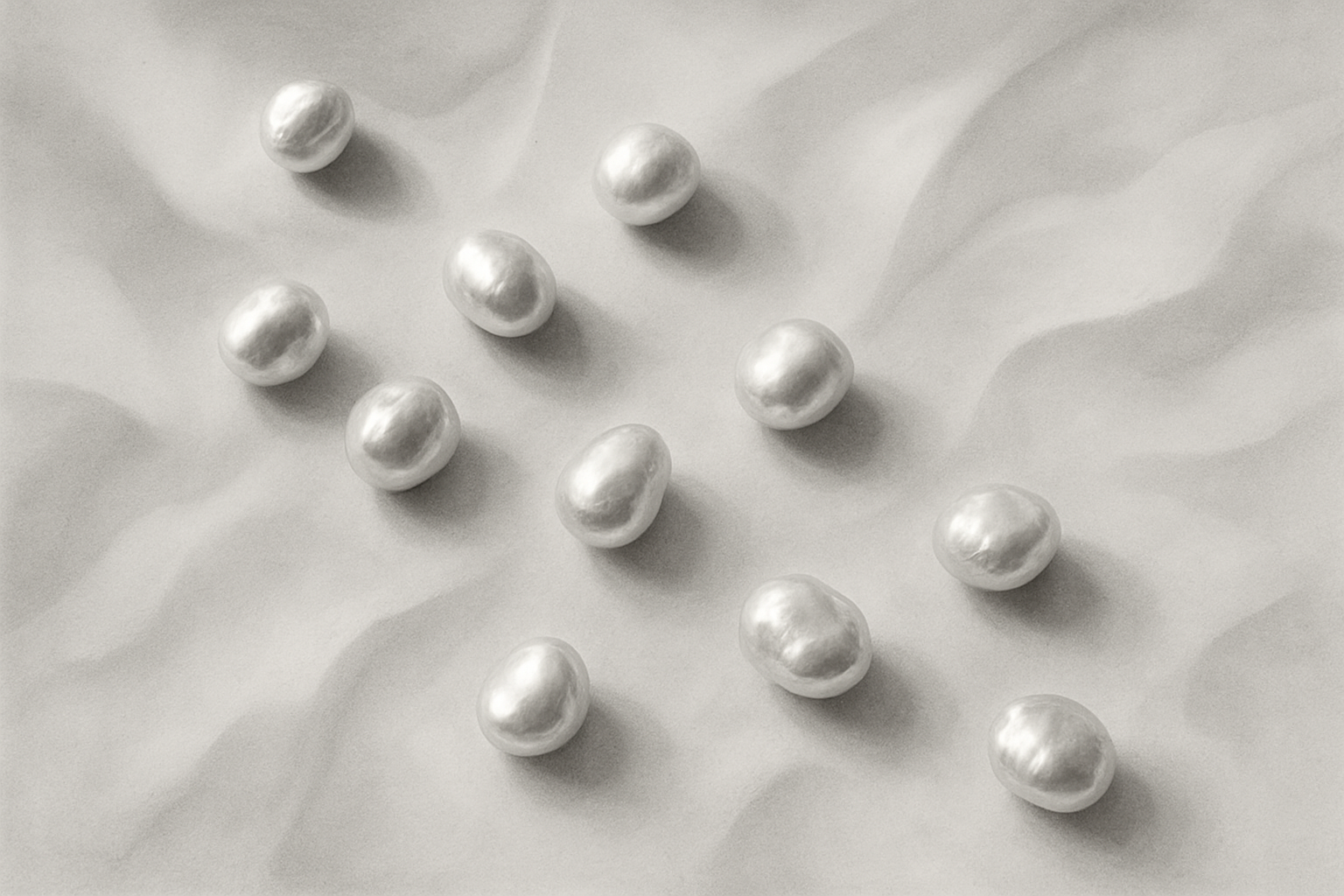 black white soft abstract freshwaterpearls vintage elegant minimalistic